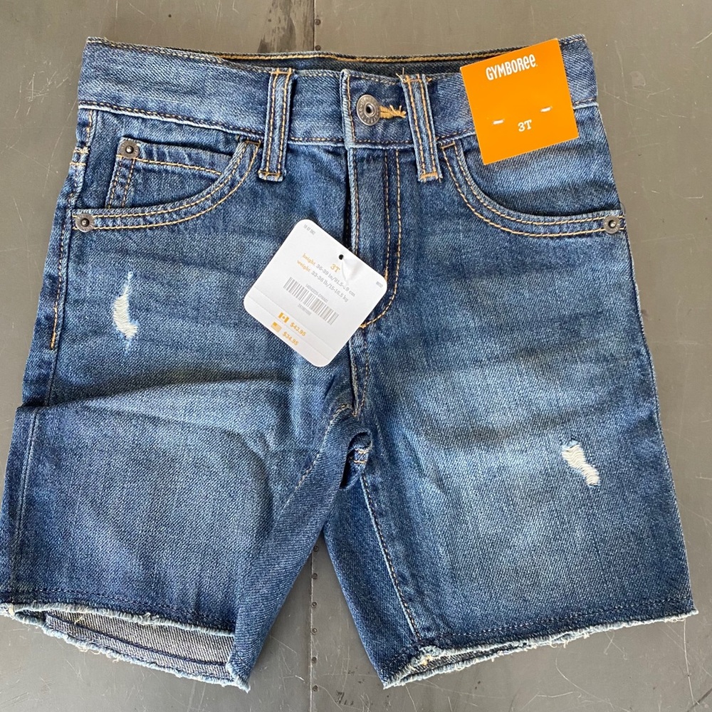 Gymboree Jean Cutoff Shorts NWT 3T